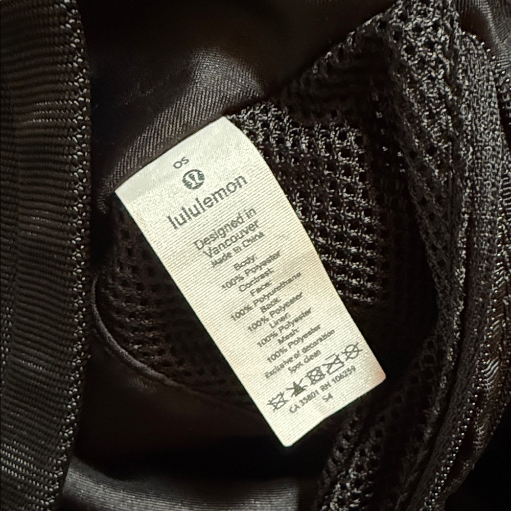 Black Camouflage lululemon large Tote Bag - Picture 5 of 6